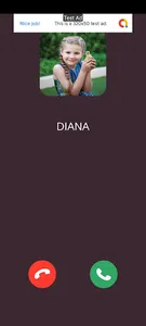 Fake Calls DIANA screenshot 0