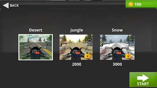 3D simulation motorcycle screenshot 3