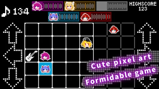 Nakobeat - Pixel Rhythm Game screenshot 1