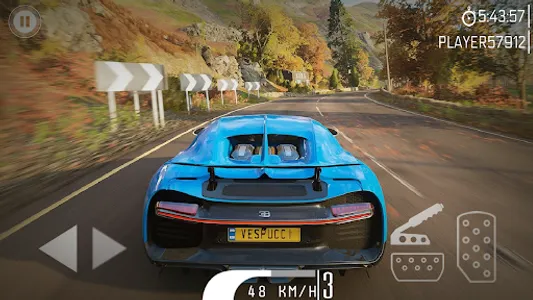 Chiron Supercar City Drift 3D screenshot 2