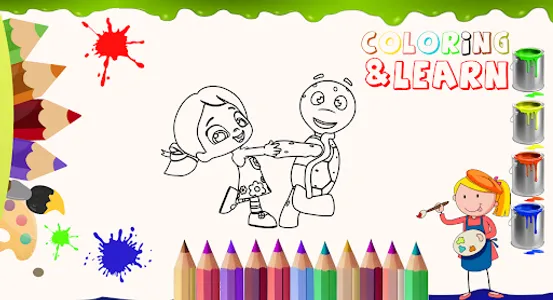 Niloya - Coloring Book Oyunu screenshot 0