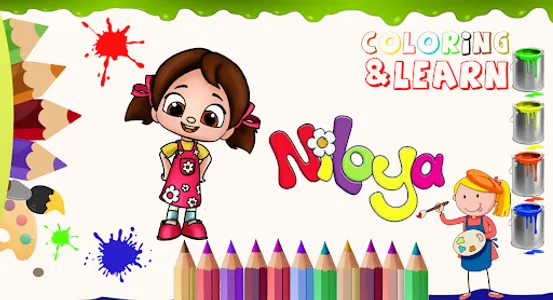 Niloya - Coloring Book Oyunu screenshot 11