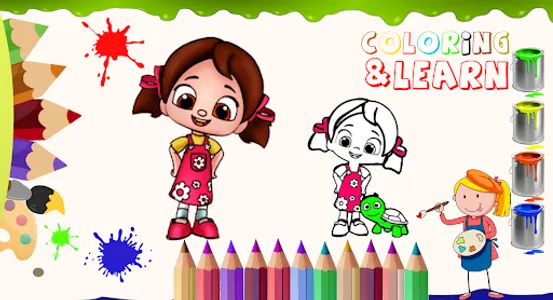 Niloya - Coloring Book Oyunu screenshot 2