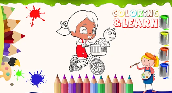 Niloya - Coloring Book Oyunu screenshot 9