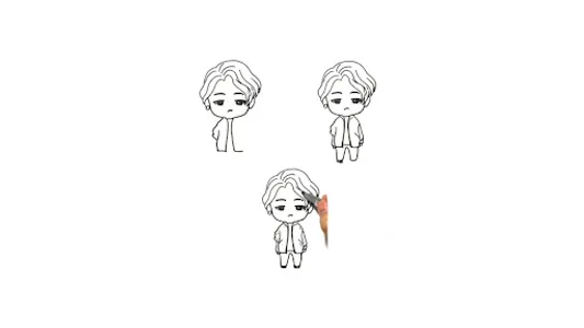 How to draw BTS screenshot 3