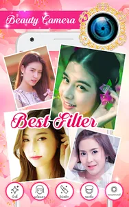 Selfie Beauty Camera Makeup screenshot 1