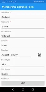 OCCCI ID REGISTRATION screenshot 1