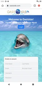 OasisIsle Social Network screenshot 0