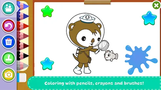 Octonauts coloring book screenshot 2