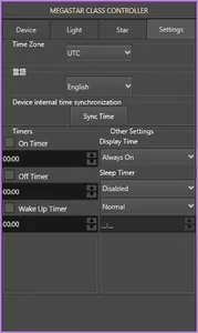 MEGASTAR CLASS CONTROLLER screenshot 2