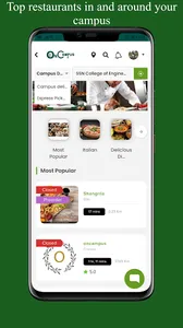 oncampus | Campus food deliver screenshot 1