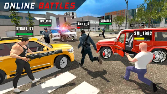 Police vs Gangsters 4x4 Offroa screenshot 0
