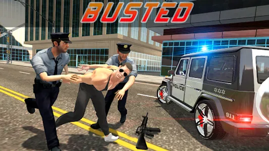 Police vs Gangsters 4x4 Offroa screenshot 1
