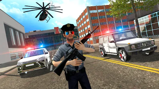 Police vs Gangsters 4x4 Offroa screenshot 2