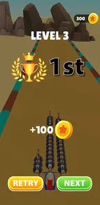 Ostrich race 3D screenshot 6