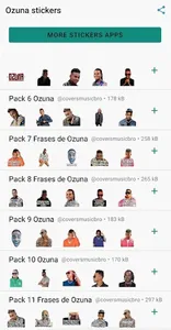 Stickers de Ozuna screenshot 17