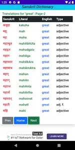 Sanskrit Dictionary screenshot 4