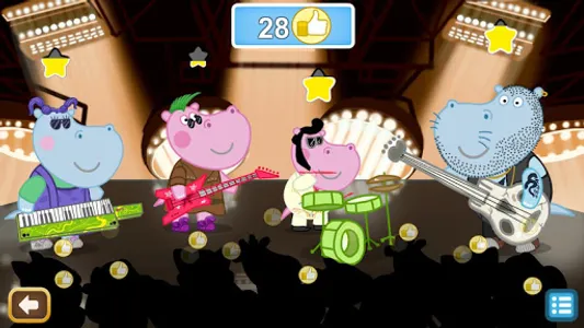 Queen Party Hippo: Music Games screenshot 16