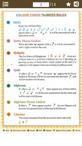 Surah Maryam (سورة مريم) Color screenshot 1