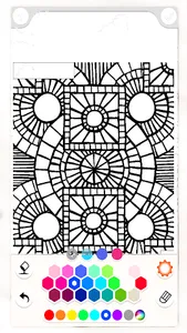 Pattern Coloring Art Studio screenshot 0