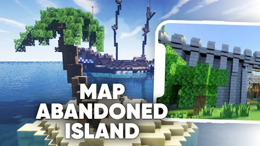 Abandoned island Map screenshot 0