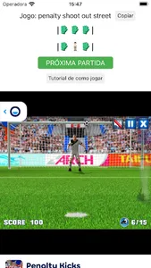 Pênaltis de Campeões Pro screenshot 1