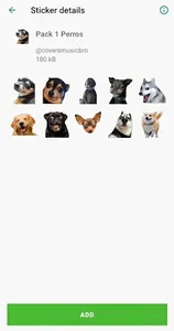 Stickers de perros / Dogs screenshot 18