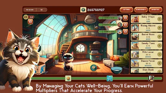 Clicky Cats - Idle Clicker screenshot 2