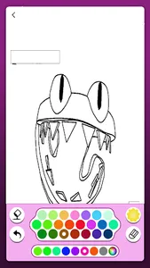 Rainbow Coloring Friends 2 App screenshot 0
