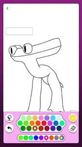 Rainbow Coloring Friends 2 App screenshot 6