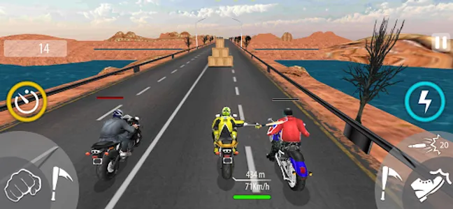 Road Rage : Reckless Bike 3D screenshot 22