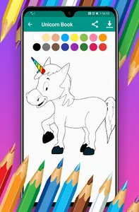 Unicorn Coloring  Book screenshot 3