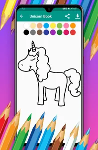 Unicorn Coloring  Book screenshot 5