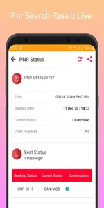 Indian Railways Pnr Info-Where screenshot 10
