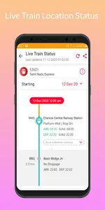 Indian Railways Pnr Info-Where screenshot 11