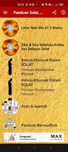 Panduan Solat,Wirid & Doa screenshot 0