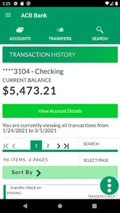 ACB Bank screenshot 2