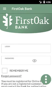 FirstOak Bank screenshot 0
