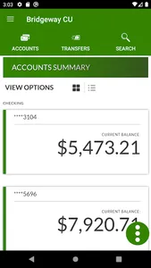 Bridgeway Credit Union screenshot 1