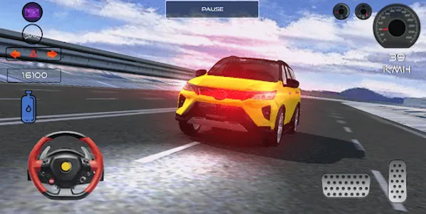 Toyota Fortuner Drive Car Game screenshot 5