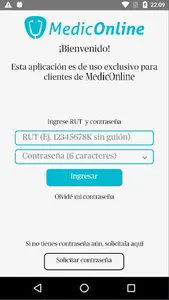 Medico Online Chile screenshot 3