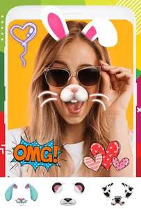 Snap photo face camera filter screenshot 4