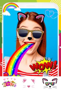 Snap photo face camera filter screenshot 8
