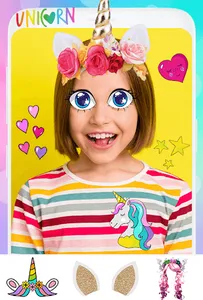 Unicorn photo editor camera screenshot 1