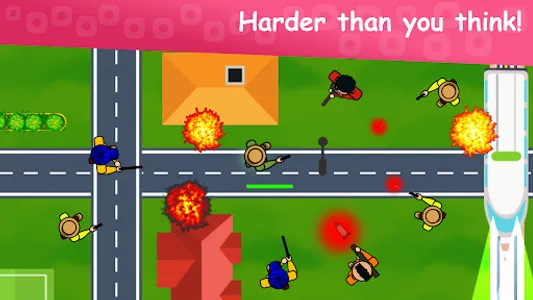 Fight Rush 2D - Shooting Game screenshot 0