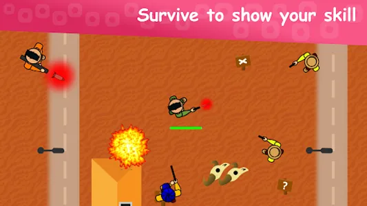 Fight Rush 2D - Shooting Game screenshot 9