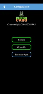 Curso Cabo Oposición Test screenshot 1