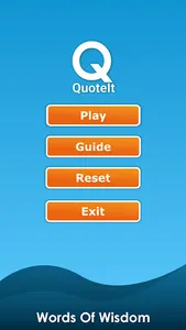 QuoteIt : word puzzles game screenshot 1