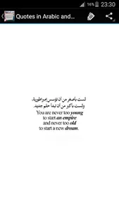 Arabic Quotes with English tra screenshot 4