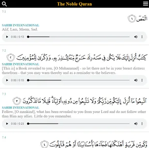 Quran For Android - Full Audio screenshot 4